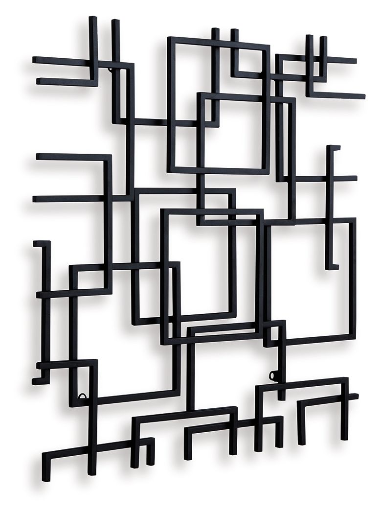 Aadanton - Wall Decor - Black by Ashley – view 4