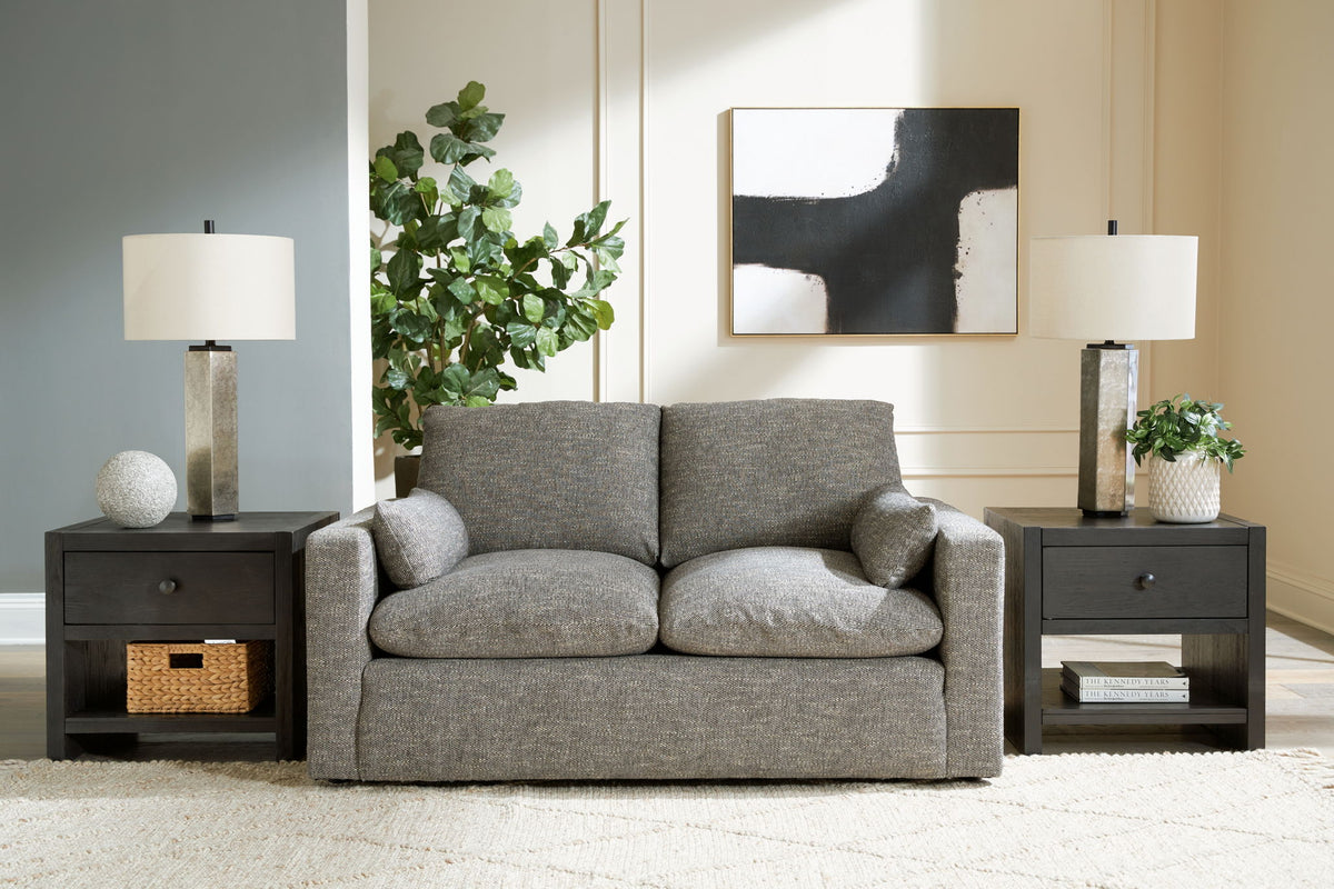 Dramatic - Loveseat - Granite – view 4