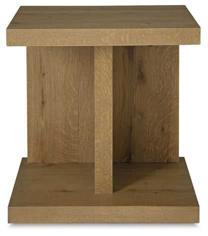 Brinstead - Chair Side End Table - Light Brown by Ashley – view 4
