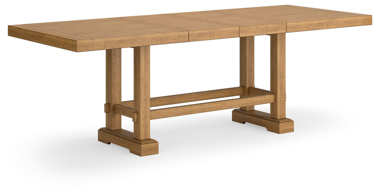 Havonplane - Rectangular Dining Room Extension Table by Ashley – Counter Tables