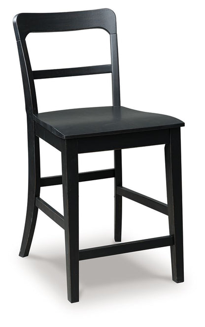 Greddinton - Barstool (Set of 2) by Ashley – view 8