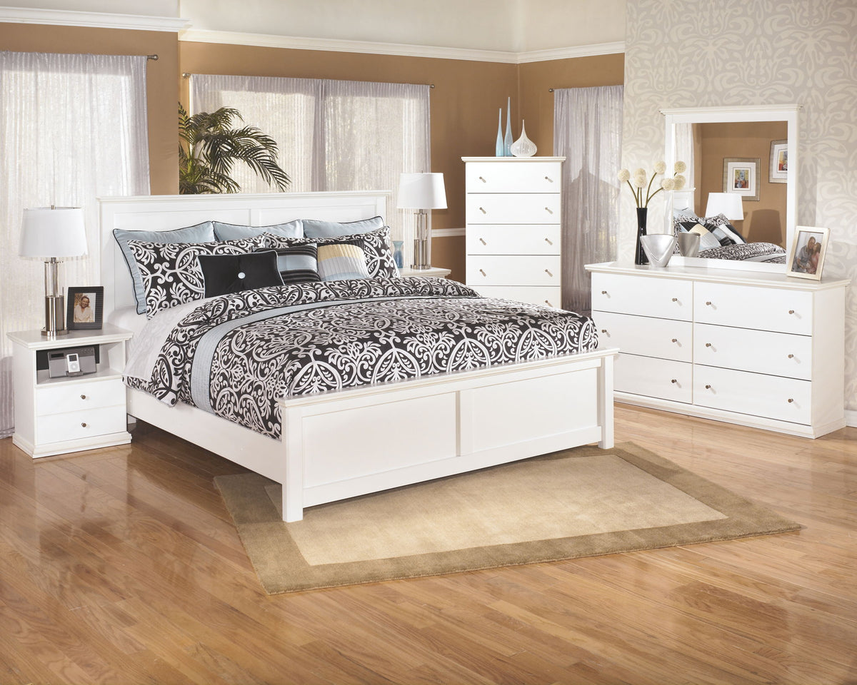 Bostwick Shoals - One Drawer Night Stand - White by Ashley – view 4