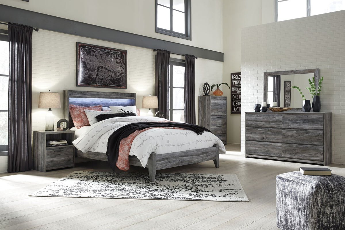 Baystorm - Panel Bedroom Set - Gray by Ashley – view 7