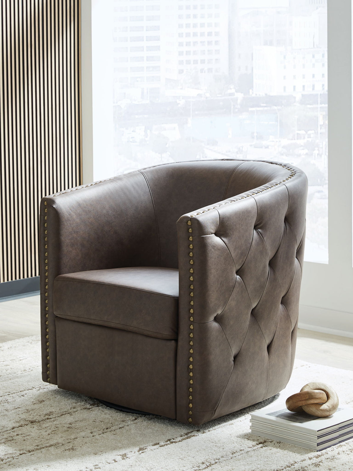 Brentlow - Swivel Accent Chair by Ashley – view 8