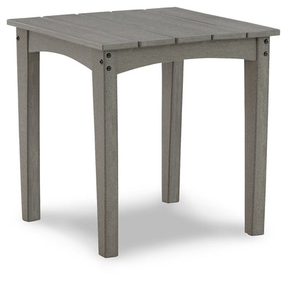 Visola - Square End Table - Gray by Ashley – End Tables