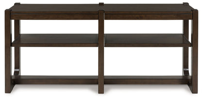Breckington - Sofa Table - Dark Brown by Ashley – view 3