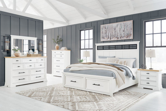 Ashbryn - Panel Storage Bedroom Set – 6 Piece Bedroom Sets