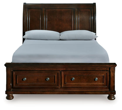 Porter - Sleigh Storage Bed by Ashley – view 4