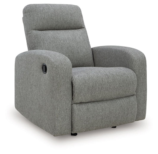 Gauntlet - Rocker Recliner - Sterling by Ashley – Rocker Chairs