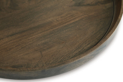 Webbworth - Tray - Gray Brown by Ashley – view 3