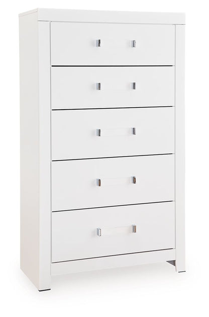 Maeling - Five Drawer Chest by Ashley – view 2