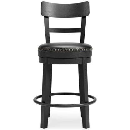 Valebeck - Full Back Swivel Stool by Ashley – view 9