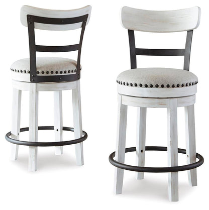 Valebeck - Full Back Swivel Stool by Ashley – view 3