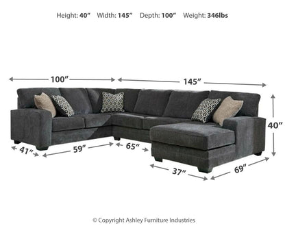 Tracling - 3 Piece Sectional – view 8