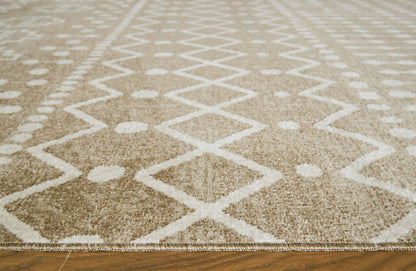 Bunchly - 5' x 7' Rug - Tan / Brown / Cream by Ashley – view 3