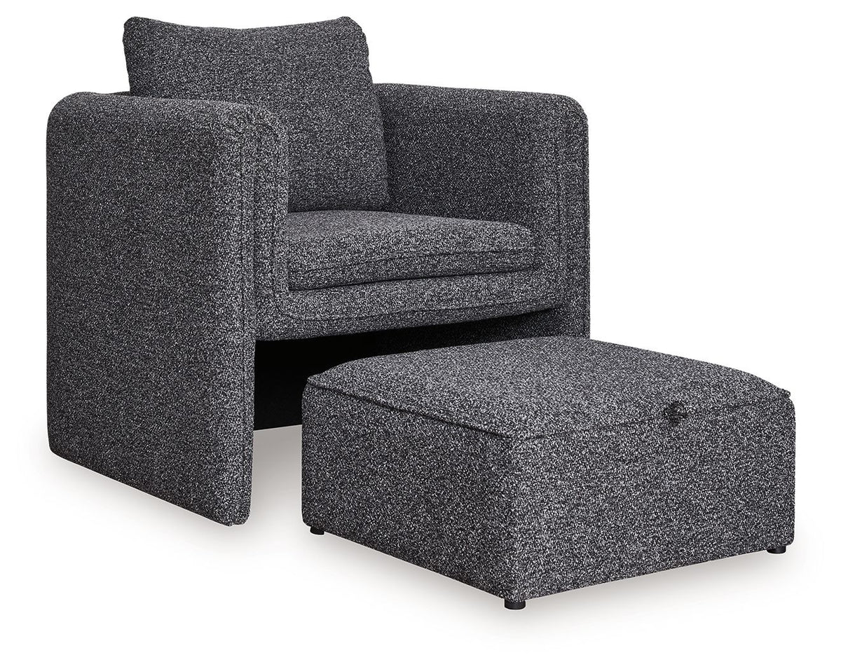 Vreni - Accent Chair - Charcoal / Black by Ashley – view 4