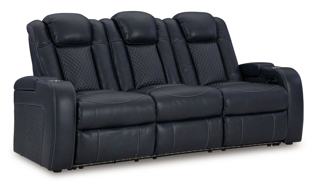 Fyne-dyme - Power Reclining Sofa With Adj Headrest by Ashley – view 2