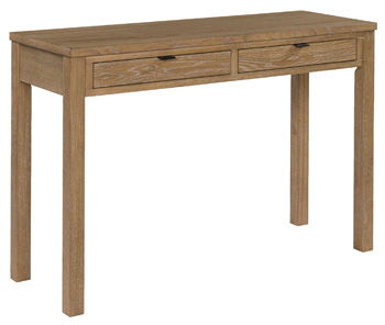 Denbourne - Console Sofa Table - Natural / White Wash by Ashley – Console Tables