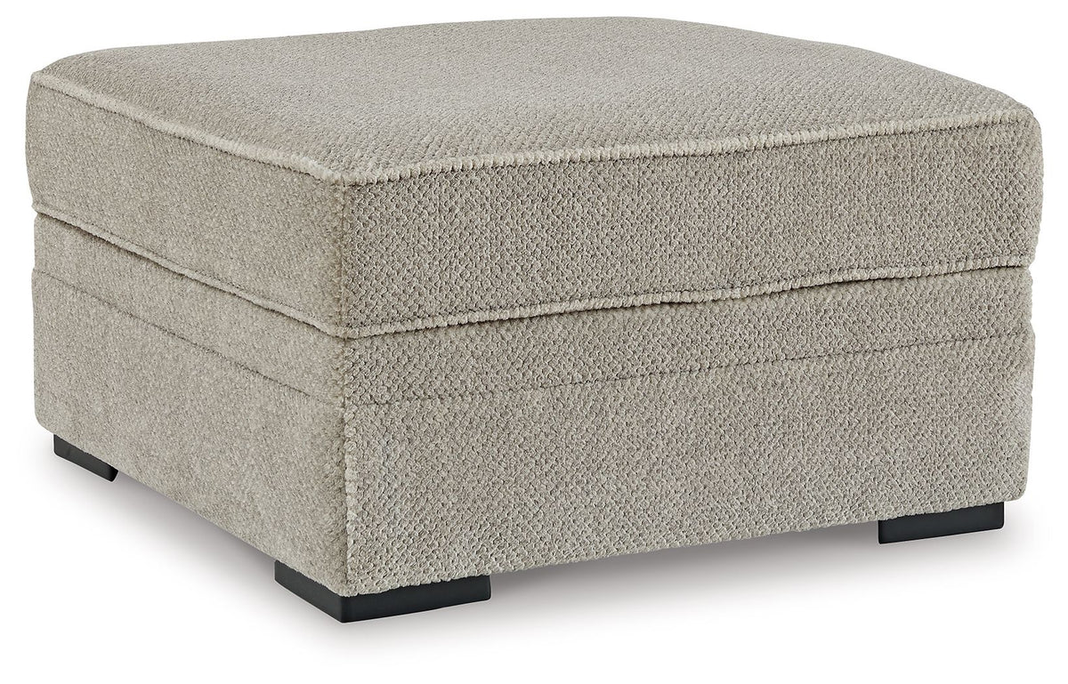 Calnita - Ottoman With Storage - Sisal – Storage Ottomans