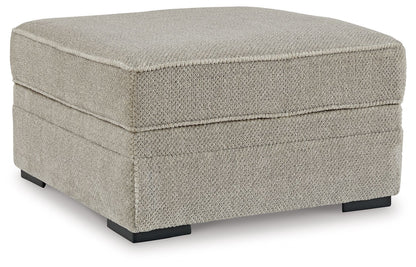 Calnita - Ottoman With Storage - Sisal – Storage Ottomans