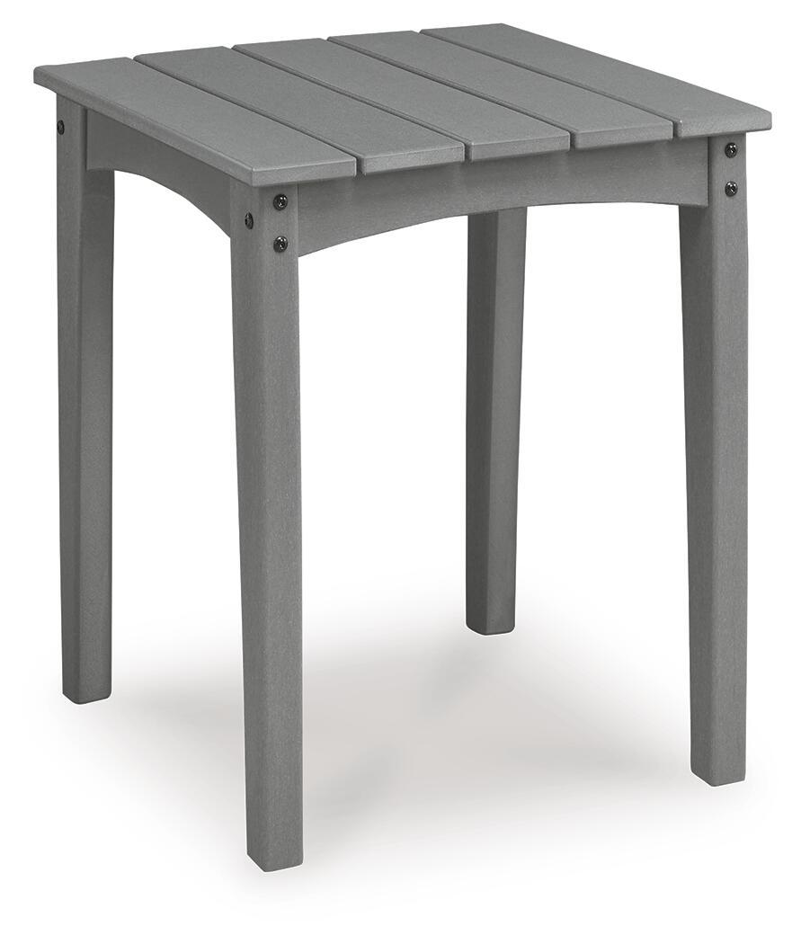 Cove Beach - Square End Table - Gray by Ashley – End Tables