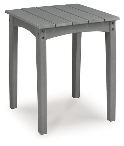Cove Beach - Square End Table - Gray by Ashley – End Tables