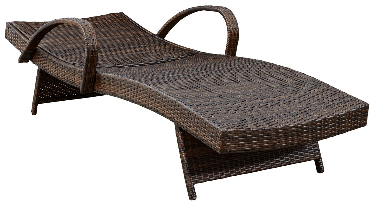 Kantana - Chaise Lounge (Set of 2) - Brown by Ashley – view 4