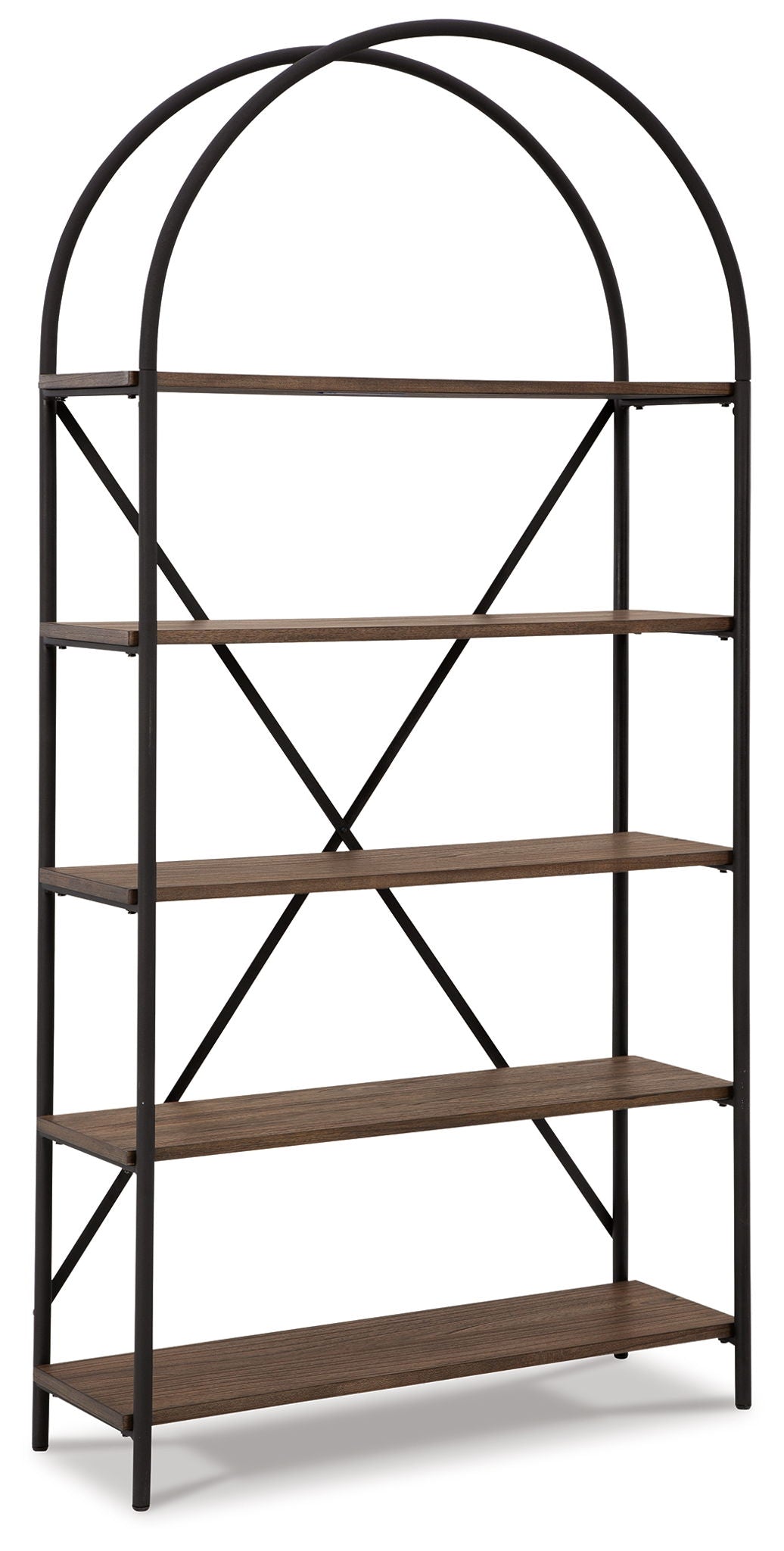 Galtbury - Bookcase - Brown / Black by Ashley – Etageres