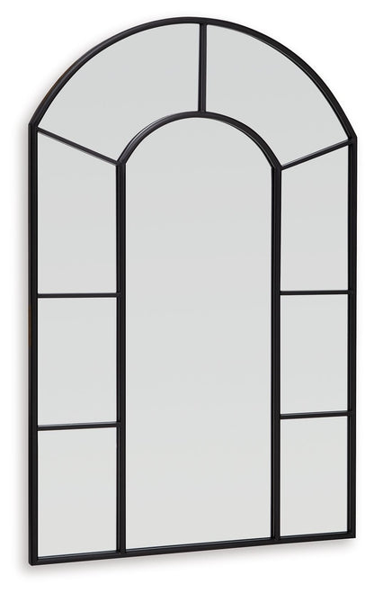 Evengton - Accent Mirror - Black by Ashley – Accent Mirrors