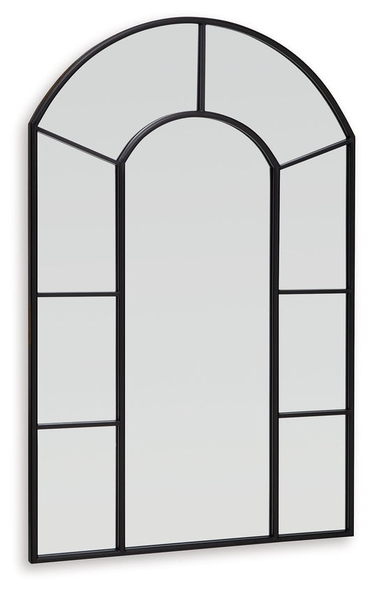 Evengton - Accent Mirror - Black by Ashley – Accent Mirrors