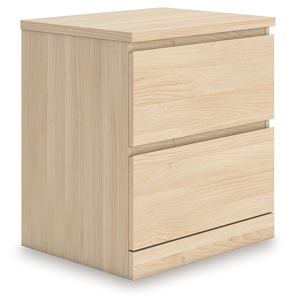 Onita - Two Drawer Night Stand by Ashley – view 2
