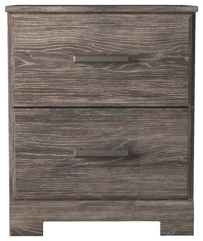 Ralinksi - Two Drawer Night Stand - Gray by Ashley – view 4