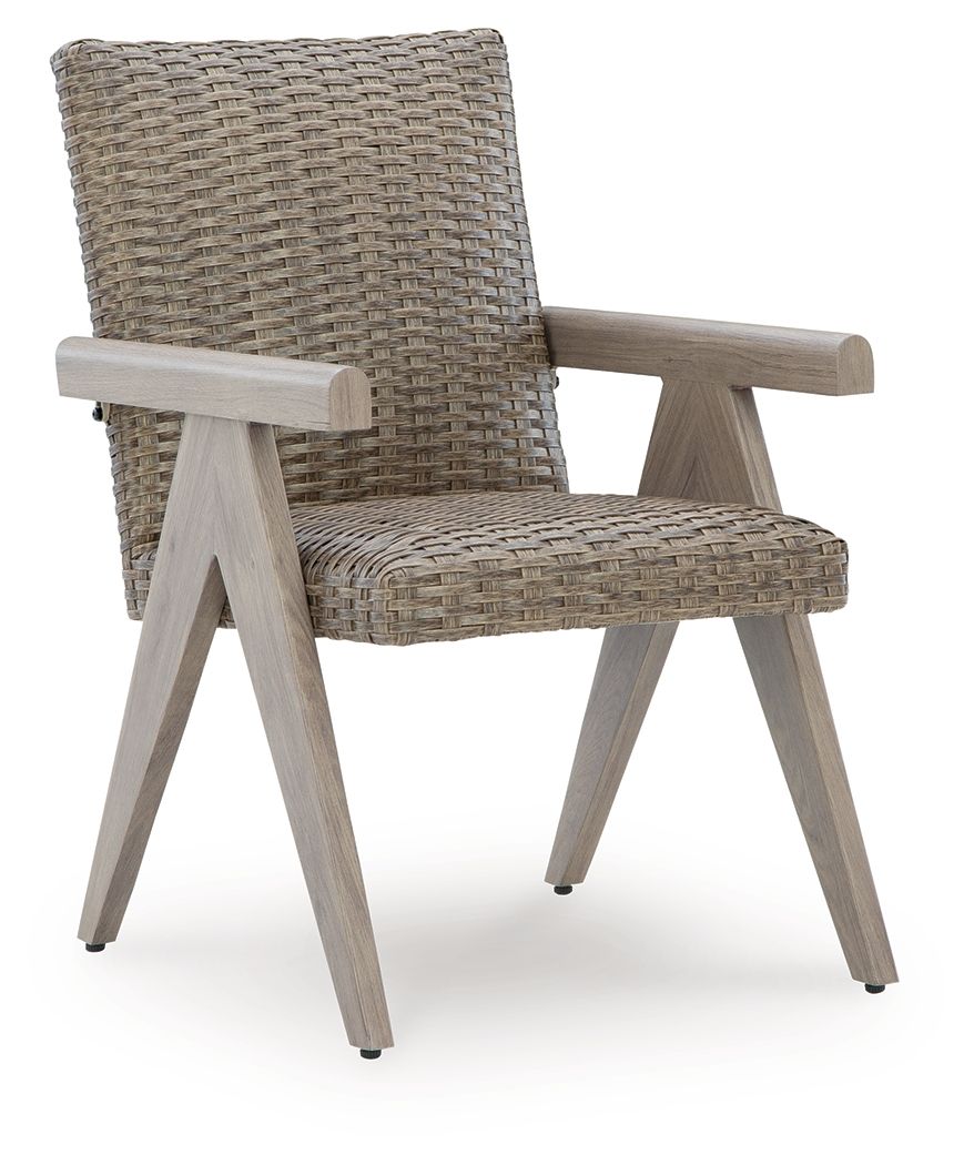 Cliff Trails - Arm Chair (Set of 2) - Beige by Ashley – view 3