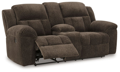 Frohn - Dbl Reclining Loveseat With Console by Ashley – view 7