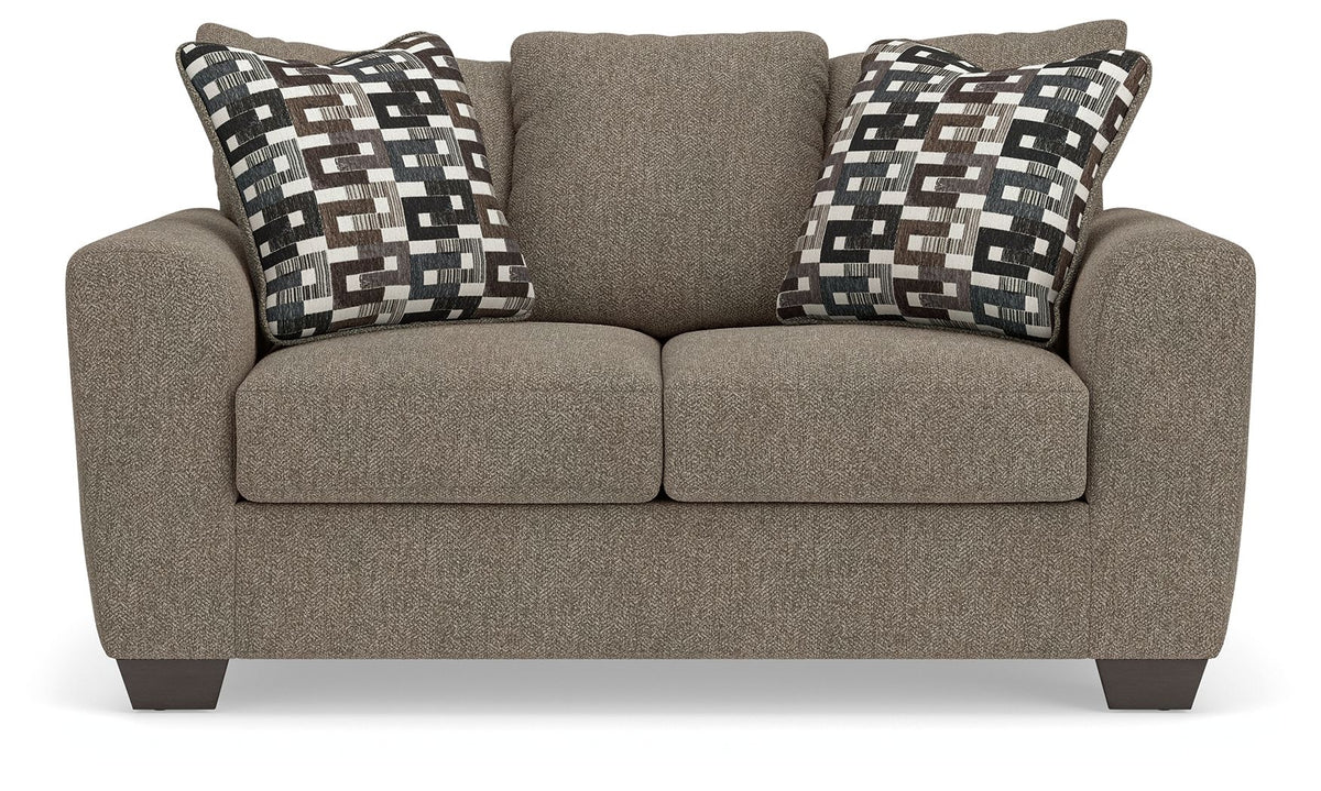 Triston-Peaks - Loveseat - Suede – view 3