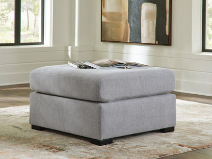 Lakepoint - Oversized Accent Ottoman - Nickel – view 3