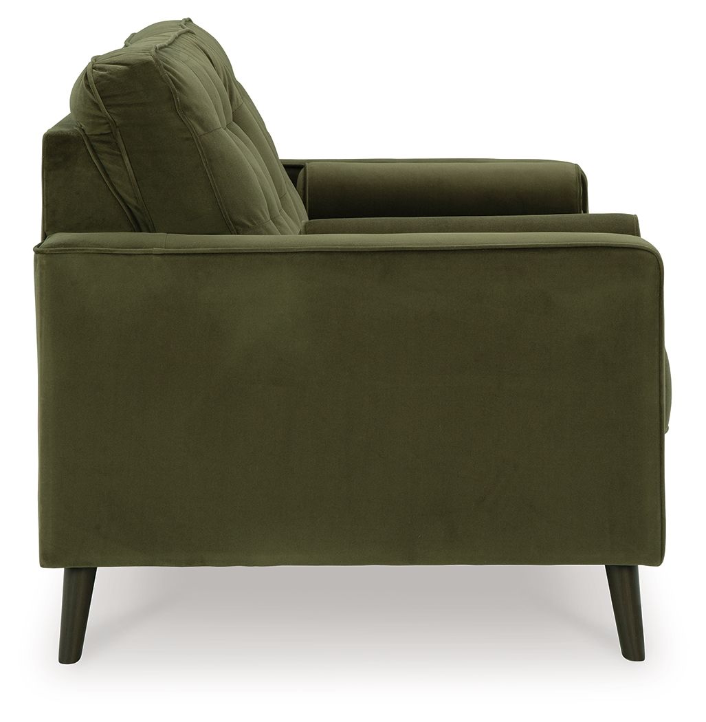 Reveon Lakes - Loveseat - Olive by Ashley – view 3