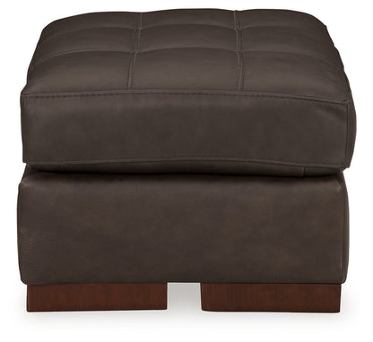 Luigi - Ottoman - Thunder by Ashley – view 4