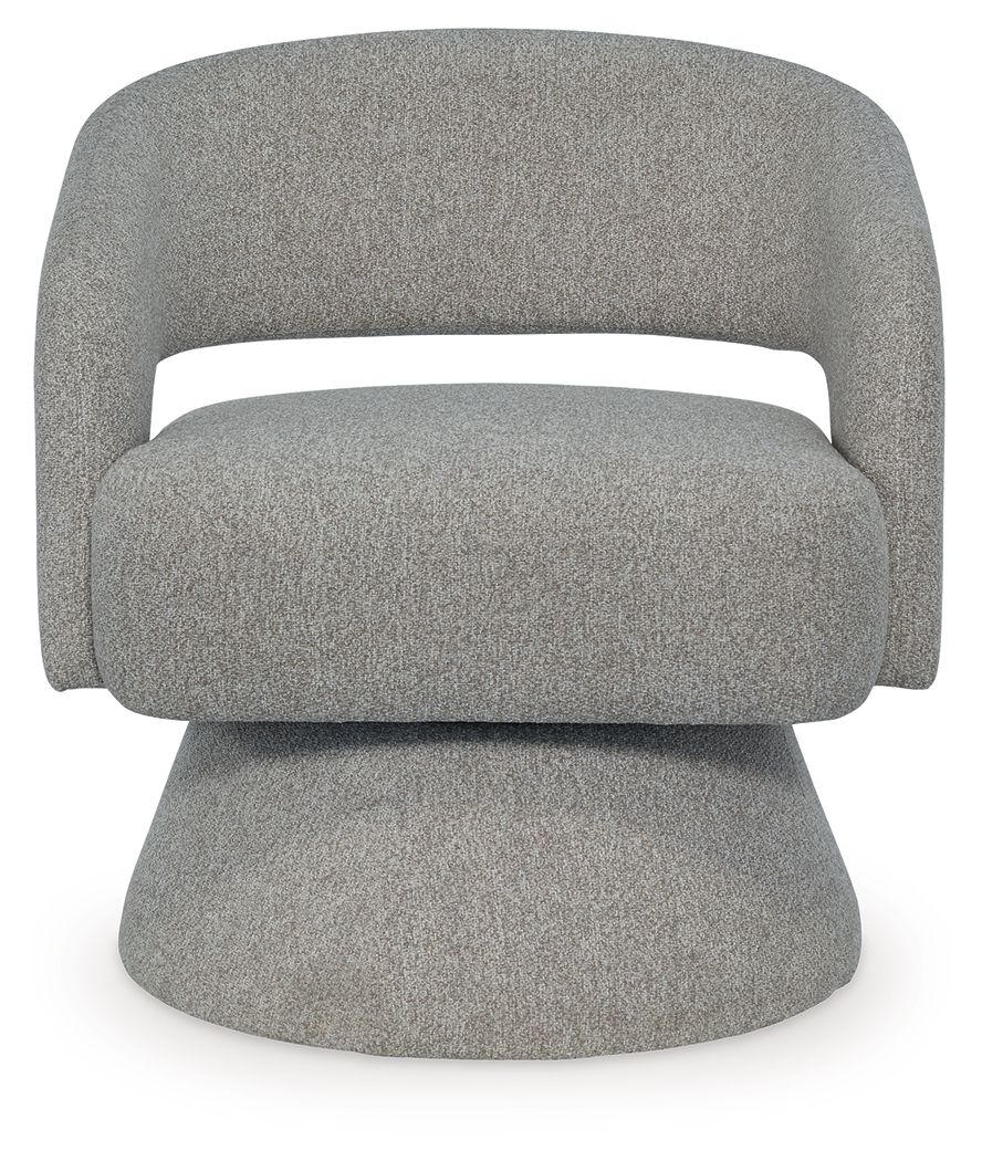 Nashkins - Swivel Accent Chair - Pebble by Ashley – view 4