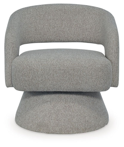 Nashkins - Swivel Accent Chair - Pebble by Ashley – view 4
