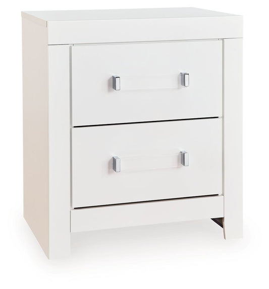 Maeling - Two Drawer Night Stand by Ashley – view 2