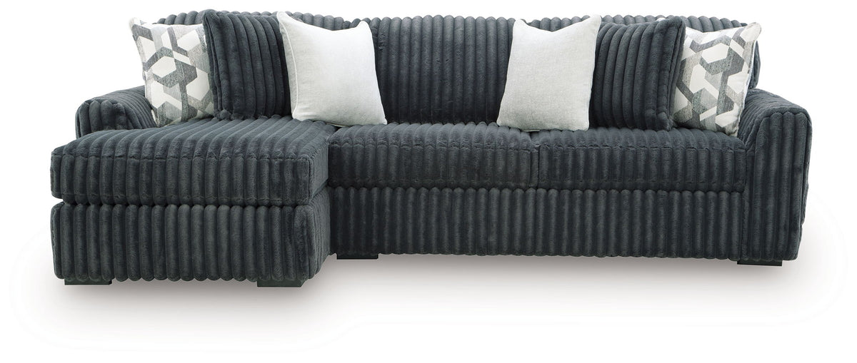Midnight-Madness - 2 Piece Sectional by Ashley – view 12