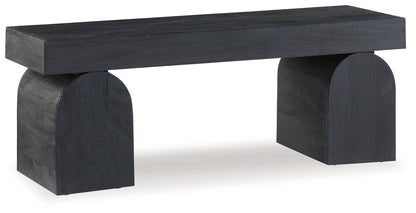 HoLGrove - Accent Bench - Black by Ashley – Accent Benches