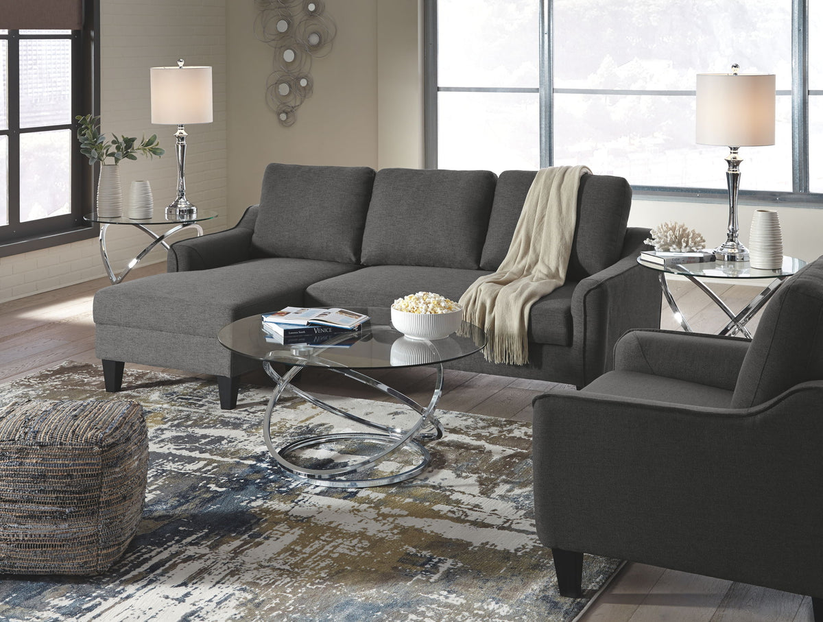 Hollynyx - Occasional Table Set (Set of 3) - Chrome Finish by Ashley – view 4