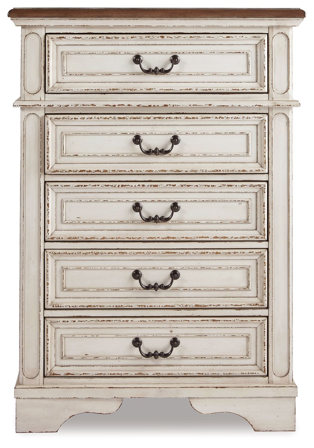 Realyn - Chest - Chipped White by Ashley – view 4