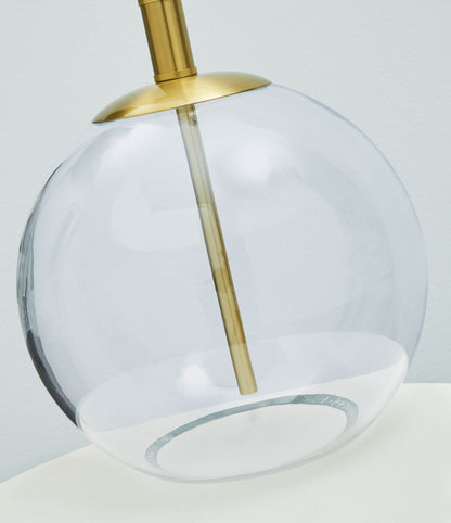 Samder - Glass Table Lamp  - White by Ashley – view 4
