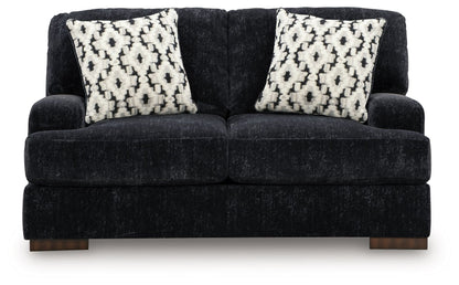 Whitmore Manor - Loveseat - Black Pearl – view 4