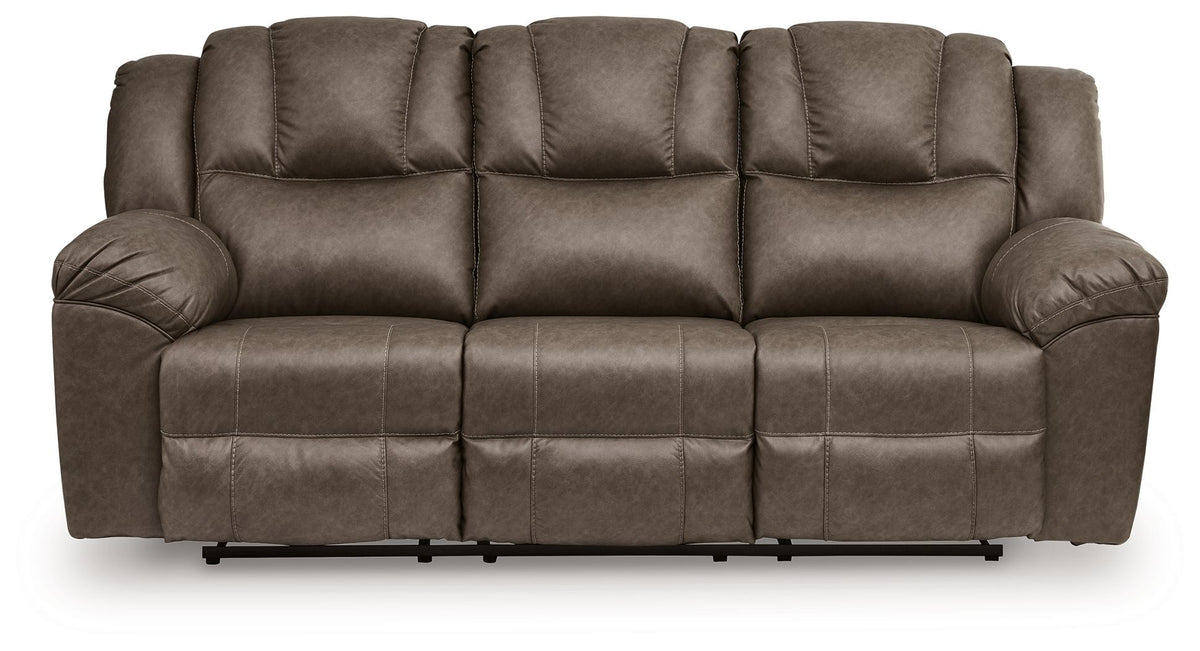 Lowilla - Reclining Sofa - Driftwood by Ashley – view 3