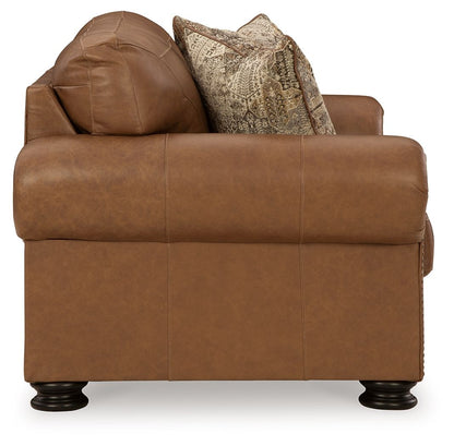 Carianna - Loveseat - Caramel by Ashley – view 3