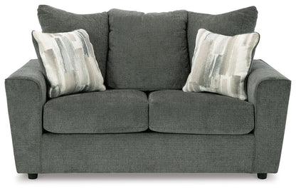 Stairatt - Loveseat - Gravel by Ashley – view 4